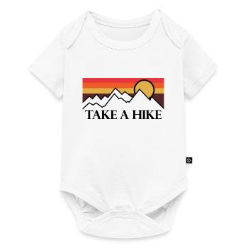Mountains Climbers Nature Adventure - Baby Premium short-sleeve bodysuit - white - Front