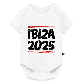 Ibiza 2025 Dicton - Body à manches courtes Premium Bébé - blanc - Devant
