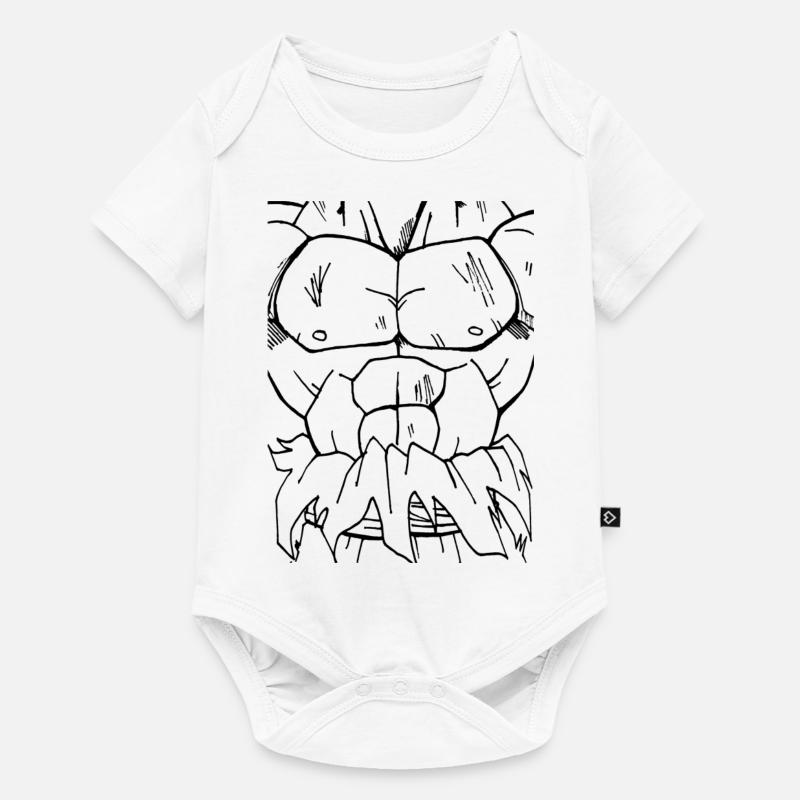 fort - Body à manches courtes Premium Bébé - blanc
