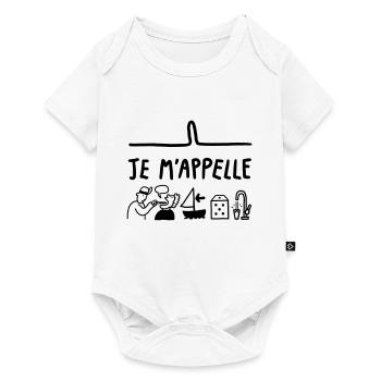 AMADEO - Body à manches courtes Premium Bébé - blanc - Devant