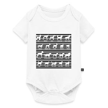 Dog breed names - Baby Premium short-sleeve bodysuit - white - Front