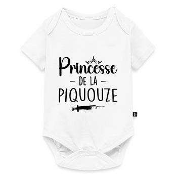 Princesse De La Piquouze - Body à manches courtes Premium Bébé - blanc - Devant