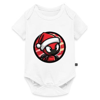 Ant Christmas Animal - Baby Premium short-sleeve bodysuit - white - Front