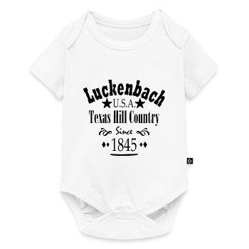 Luckenbach Texas Hill 1845 - Baby Premium short-sleeve bodysuit - white - Front
