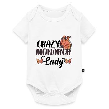 Crazy Monarch Lady - Body à manches courtes Premium Bébé - blanc - Devant