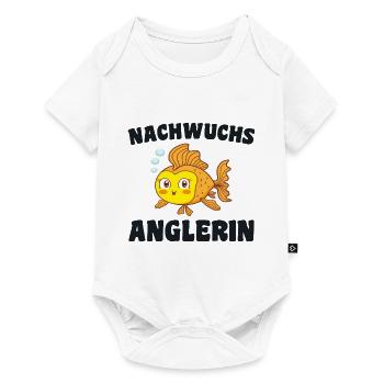 Offspring Angler Fishing Baby Birth Fish Fish - Baby Premium short-sleeve bodysuit - white - Front