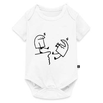 5 ans Idée Cadeau Humour Anniversaire 5 ans - Body à manches courtes Premium Bébé - blanc - Devant