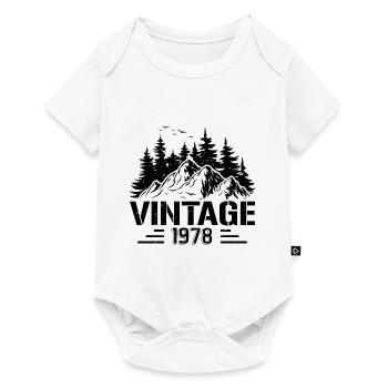 T-Shirt VINTAGE 1978 - Baby Premium short-sleeve bodysuit - white - Front
