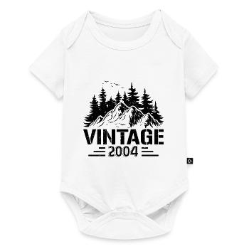 T-Shirt VINTAGE 2004 - Body à manches courtes Premium Bébé - blanc - Devant