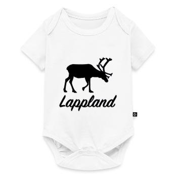 Lapland Reindeer Sverige Northern Sweden Sweden - Baby Premium short-sleeve bodysuit - white - Front