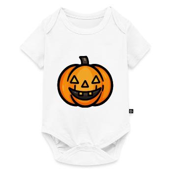 Pumpkin Halloween - Baby Premium short-sleeve bodysuit - white - Front