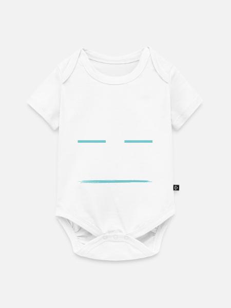 Fitness Crew - Baby Premium Kurzarmbody - Weiß