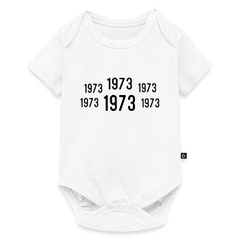Retro 1973 Birthday 1973 Vintage Gift 1973 - Baby Premium short-sleeve bodysuit - white - Front