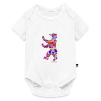 I Love Berlin Shirt - Berlin Bär Design - Berlin - Body à manches courtes Premium Bébé - blanc - Devant