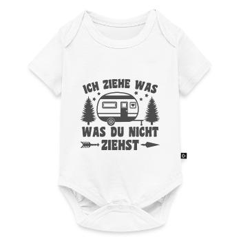 I pull what you don't pull Caravan Camper - Baby Premium short-sleeve bodysuit - white - Front