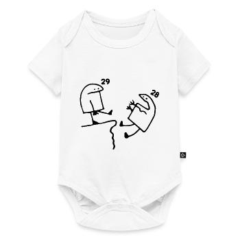 29 Years Old Gift Idea Humor Birthday 29 Years - Baby Premium short-sleeve bodysuit - white - Front