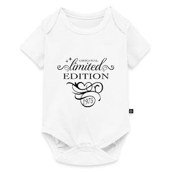Elegant 1975 Edition Limitée - Femme - Body à manches courtes Premium Bébé - blanc - Devant