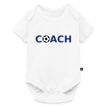 Coach (Football) - Baby Premium short-sleeve bodysuit - white - Front