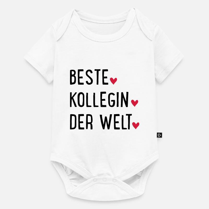 Kollegin - Baby Premium Kurzarmbody - Weiß
