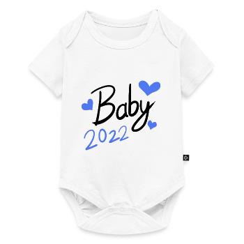 Baby 2022 - Newborn 2022 - Baby Premium short-sleeve bodysuit - white - Front