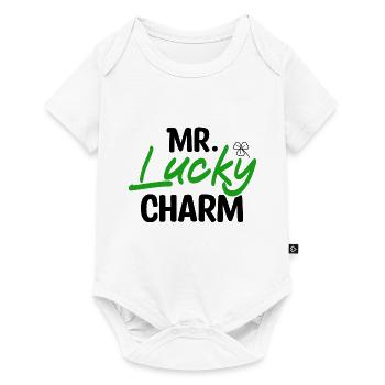 Mr. Lucky Charm - Baby Premium short-sleeve bodysuit - white - Front