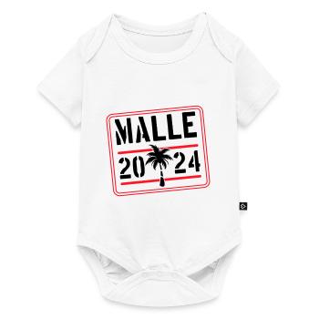 Malle 2024 Team Mallorca - Baby Premium short-sleeve bodysuit - white - Front