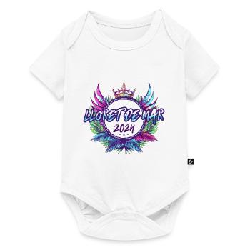 Lloret De Mar 2024 Bunt - Baby Premium Kurzarmbody - Weiß - Vorne
