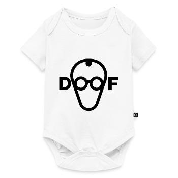Merz find ich doof - nein zu Merz - Satire - Baby Premium Kurzarmbody - Weiß - Vorne