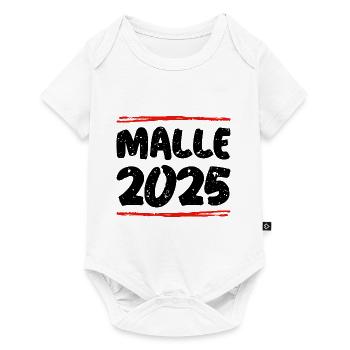 Malle 2025 Dire - Body à manches courtes Premium Bébé - blanc - Devant