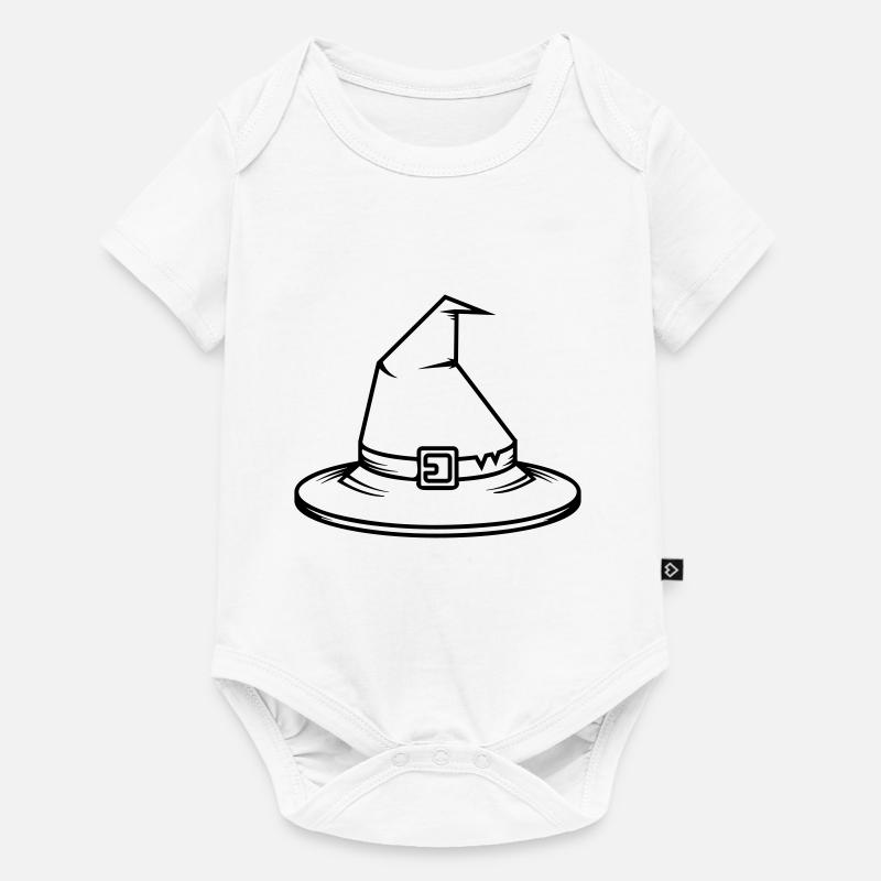 Magic hat witch - Baby Premium short-sleeve bodysuit - white
