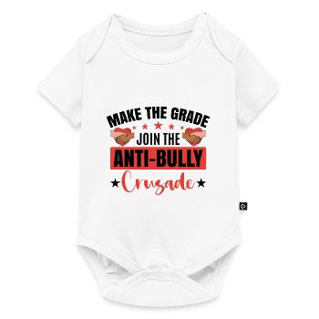 Join The Anti-Bully Crusade - Baby Premium short-sleeve bodysuit - white - Front