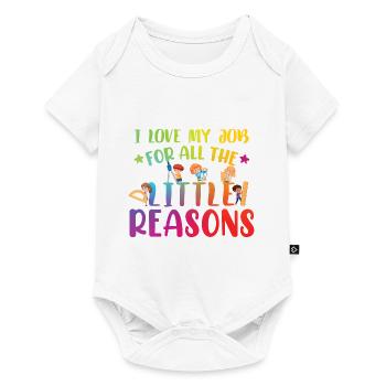 Cute Kindergarten Teacher Gifts & Apparel - Baby Premium short-sleeve bodysuit - white - Front