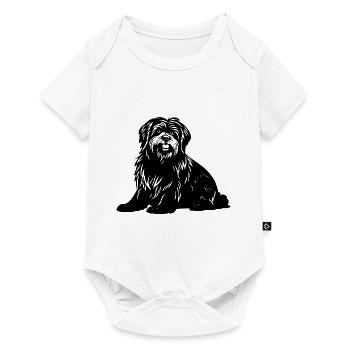 Havanese Dog - Baby Premium short-sleeve bodysuit - white - Front