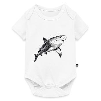 Requin-baleine - Body à manches courtes Premium Bébé - blanc - Devant