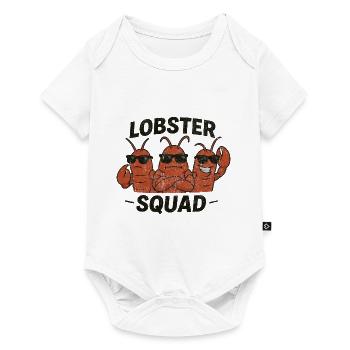 Lobster squad funny lobster design - Baby Premium short-sleeve bodysuit - white - Front
