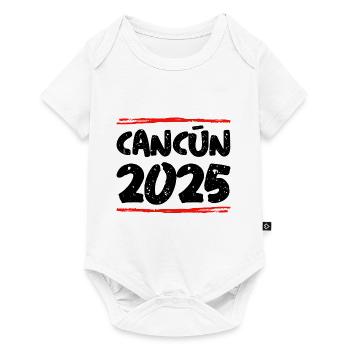 Cancun 2025 Dicton - Body à manches courtes Premium Bébé - blanc - Devant