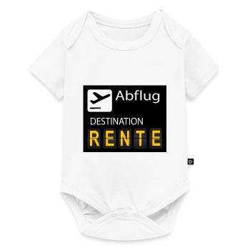 RENTE - Baby Premium Kurzarmbody - Weiß - Vorne