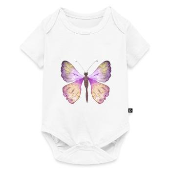 Butterfly Spring - Baby Premium short-sleeve bodysuit - white - Front