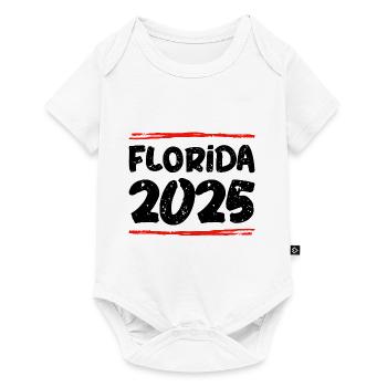 Dicton de la Floride 2025 - Body à manches courtes Premium Bébé - blanc - Devant