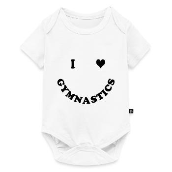 gymnastics - Baby Premium short-sleeve bodysuit - white - Front