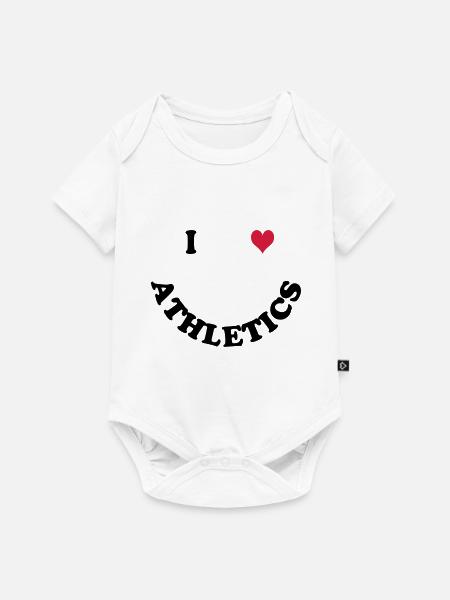 Athletik - Baby Premium Kurzarmbody - Weiß