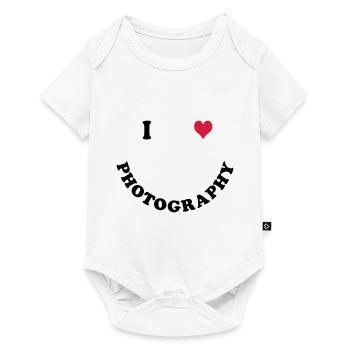 Photography - Baby Premium short-sleeve bodysuit - white - Front