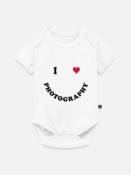 Photography - Baby Premium short-sleeve bodysuit - white