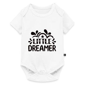 Little Dreamer - Baby Premium Kurzarmbody - Weiß - Vorne