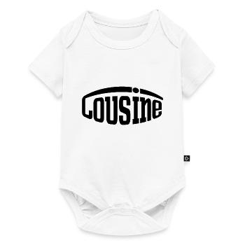cousin - Baby Premium short-sleeve bodysuit - white - Front