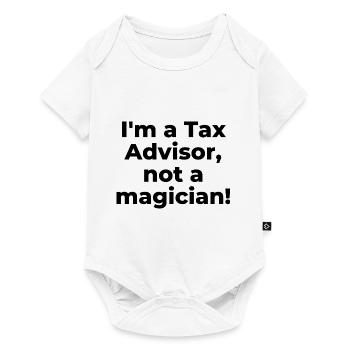 I'm a Tax Advisor, not a magician - Baby Premium short-sleeve bodysuit - white - Front