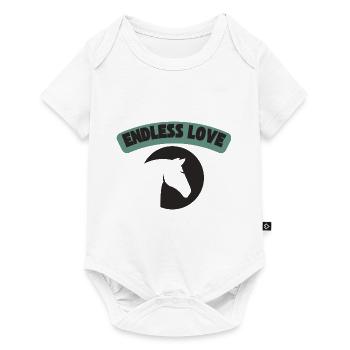 Endless love Horse - Baby Premium Kurzarmbody - Weiß - Vorne