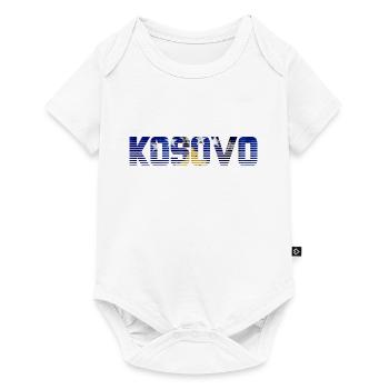 Kosovo - Body à manches courtes Premium Bébé - blanc - Devant