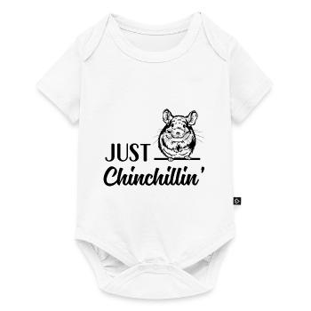 Just One Love With Chinchilla - Baby Premium short-sleeve bodysuit - white - Front