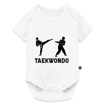 Taekwondo - Body à manches courtes Premium Bébé - blanc - Devant